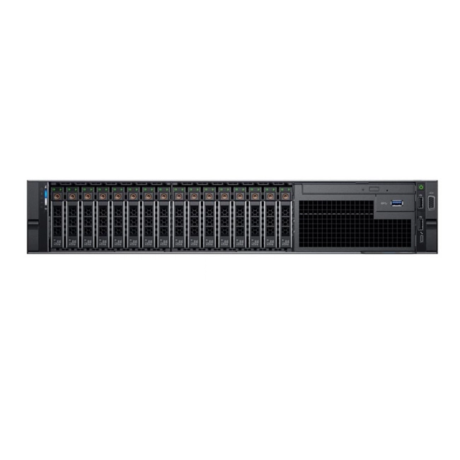 Сервер Dell PowerEdge R740 210-AKXJ-004-2 (2U Rack, Xeon Silver 4114, 2200 МГц, 10, 13.75, 1 x 32 ГБ, SFF 2.5", 16, 1x 120  ГБ)
