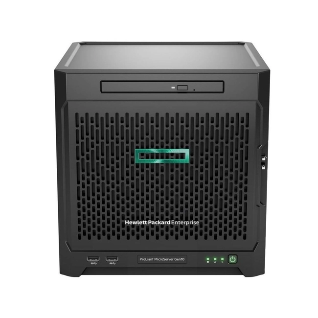 Сервер HPE ProLiant MicroServer Gen10 P04923-421 (Tower, Opteron X3421, 2100 МГц, 4, 2, 1 x 8 ГБ, LFF 3.5", 4)
