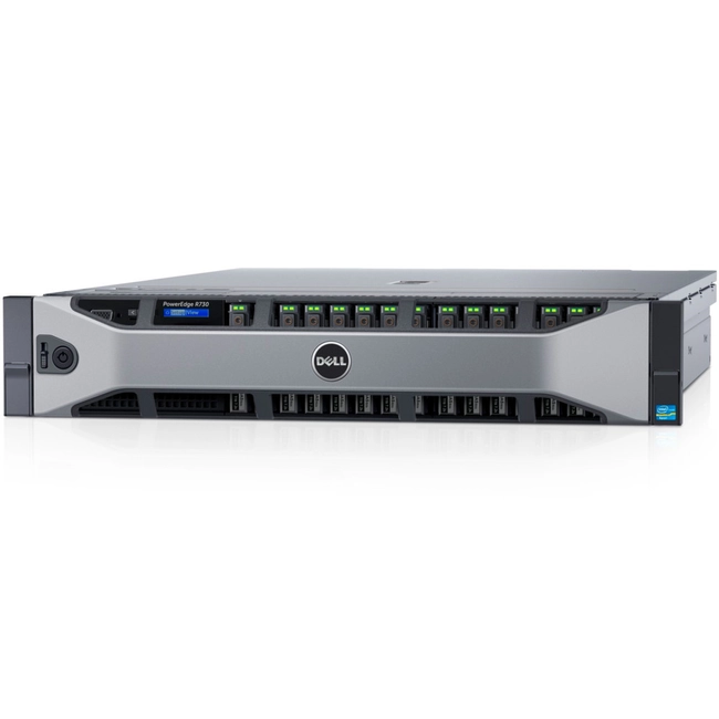 Сервер Dell PowerEdge R730 210-ACXU_A08 (1U Rack, Xeon E5-2650 v4, 2200 МГц, 12, 30)