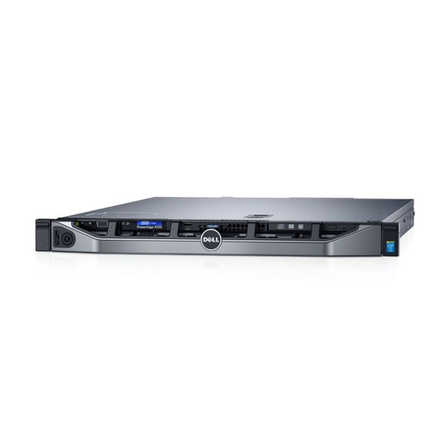 Сервер Dell R330 R3301220v5162300 (1U Rack, Xeon E3-1220 v5, 2200 МГц, 10, 13.75, 1 x 16 ГБ, SFF 2.5", 8, 2x 300 ГБ)