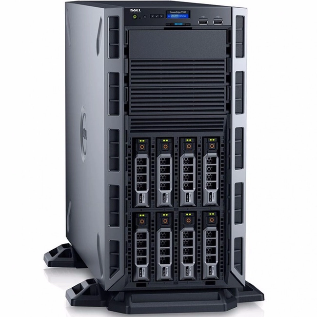 Сервер Dell PowerEdge T330 Tower T330-AFFQ-670 (Tower, Xeon E3-1270 v6, 3800 МГц, 4, 8)