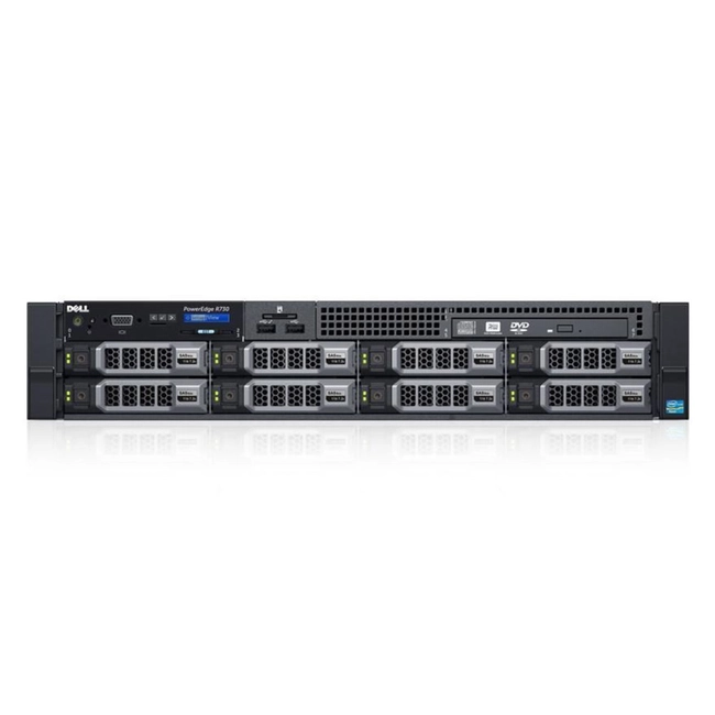 Сервер Dell PowerEdge R730 210-ACXU-360 (2U Rack, Xeon E5-2620 v4, 2100 МГц, 8, 20, 12 x 32 ГБ, SFF 2.5", 6, 6x 600 ГБ)
