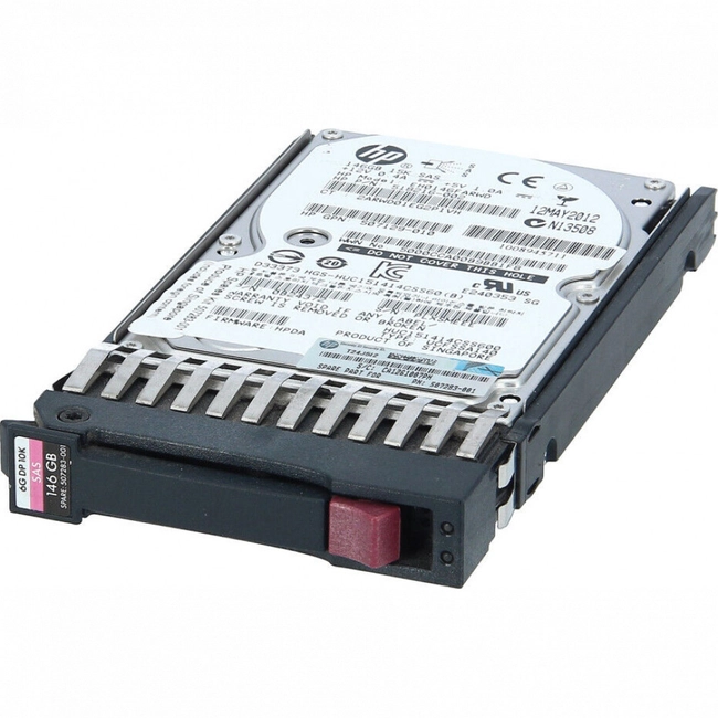 Серверный жесткий диск HPE 146 ГБ 507125-B21 (2,5 SFF, 146 ГБ, SAS)
