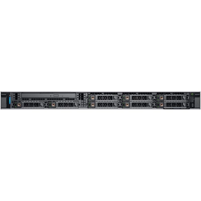 Сервер Dell PowerEdge R340 210-AQUB-3 (1U Rack, Xeon E-2176G, 3700 МГц, 6, 12, 1 x 16 ГБ, SFF 2.5", 8, 1x 1.2 ТБ)