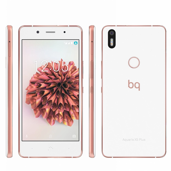 Смартфон BQ Aquaris X5 Plus 4G(16+2GB) white/rose gold C000208