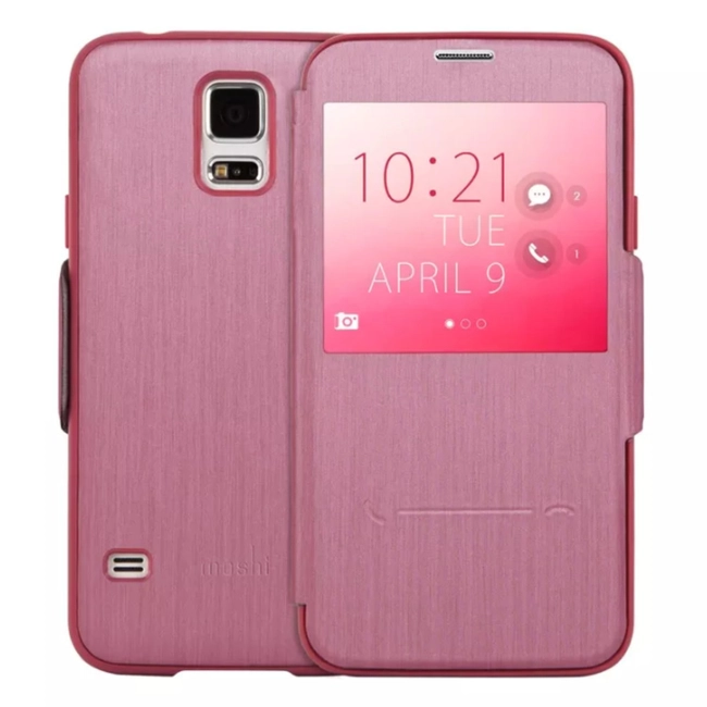 Аксессуары для смартфона Moshi SenseCover Samsung Galaxy S5 Pink SENSECOVER S5 Pink