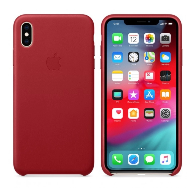 Аксессуары для смартфона Apple iPhone XS, Leather Case - Red MRWK2ZM/A