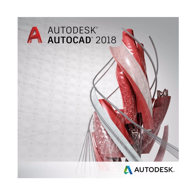 Графический пакет Autodesk AutoCAD 2018 Commercial New Multi-user 001J1-WWN855-T368