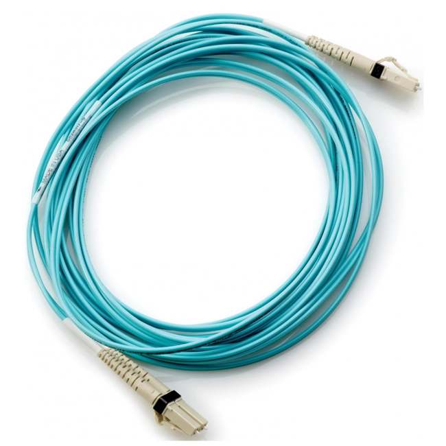 Аксессуар для сетевого оборудования HPE кабель оптоволоконный Multi-mode OM3 LC/LC FC 5m AJ836A (Кабель)
