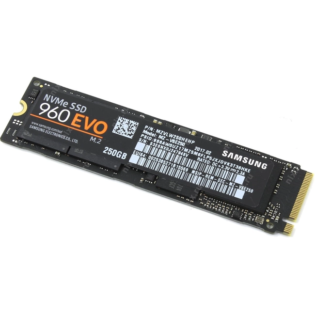 Внутренний жесткий диск Samsung 960 EVO 250GB MZ-V6E250BW