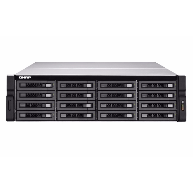 Дисковая системы хранения данных СХД Qnap TVS-EC1680U-SAS-RP-8GE-R2 (Rack)