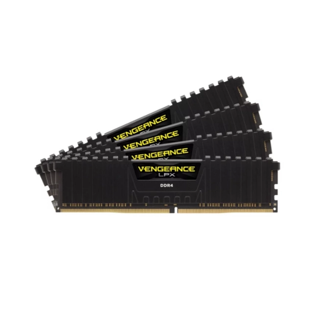 ОЗУ Corsair CMK32GX4M4Z3200C16 (DIMM, DDR4, 32 Гб (4 х 8 Гб), 3200 МГц)