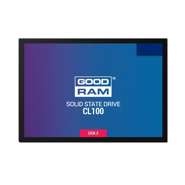 Внутренний жесткий диск GoodRam CL100 SSDPR-CL100-480-G2 (SSD (твердотельные), 480 ГБ, 2.5 дюйма, SATA)