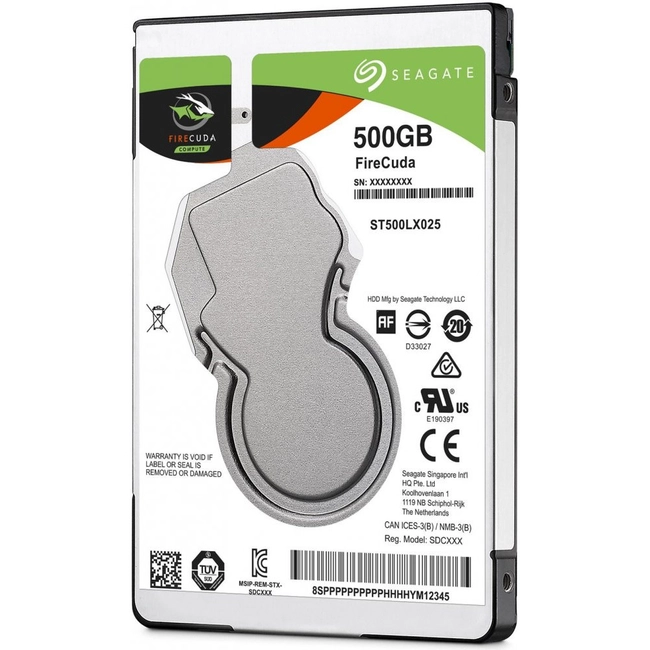 Внутренний жесткий диск Seagate ST500LX025 (SSHD, 500 ГБ, 2.5 дюйма, SATA)