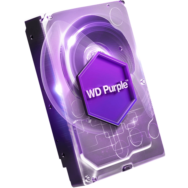 Внутренний жесткий диск Western Digital Purple 4TB SATA 3.5" 5400RPM 64Mb WD40PURZ (HDD (классические), 4 ТБ, 3.5 дюйма, SATA)