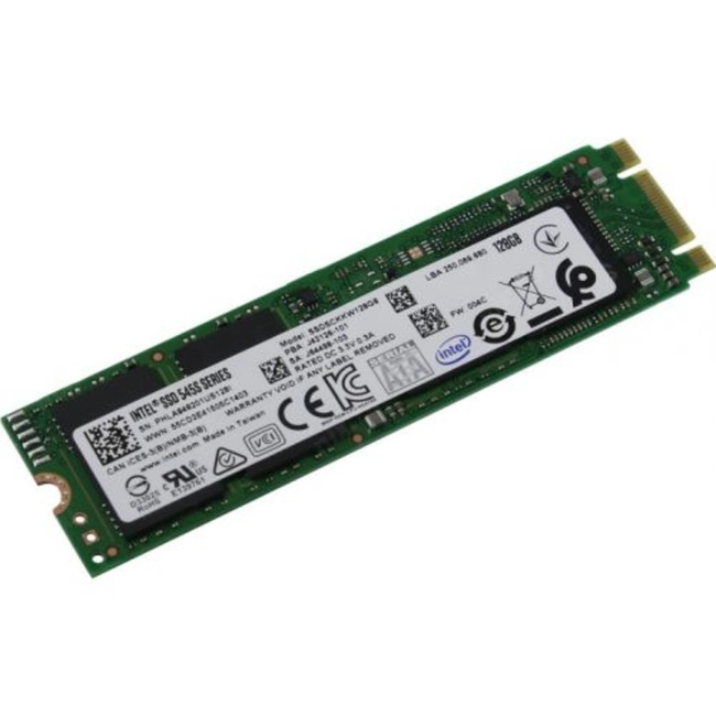 Внутренний жесткий диск Intel Накопитель SSD Intel SATA III 128Gb SSDSCKKW128G8XT (SSD (твердотельные), 128 ГБ, 2.5 дюйма, SATA)