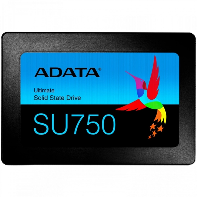Внутренний жесткий диск ADATA SU750 ASU750SS-1TT-C (SSD (твердотельные), 1 ТБ, 2.5 дюйма, SATA)