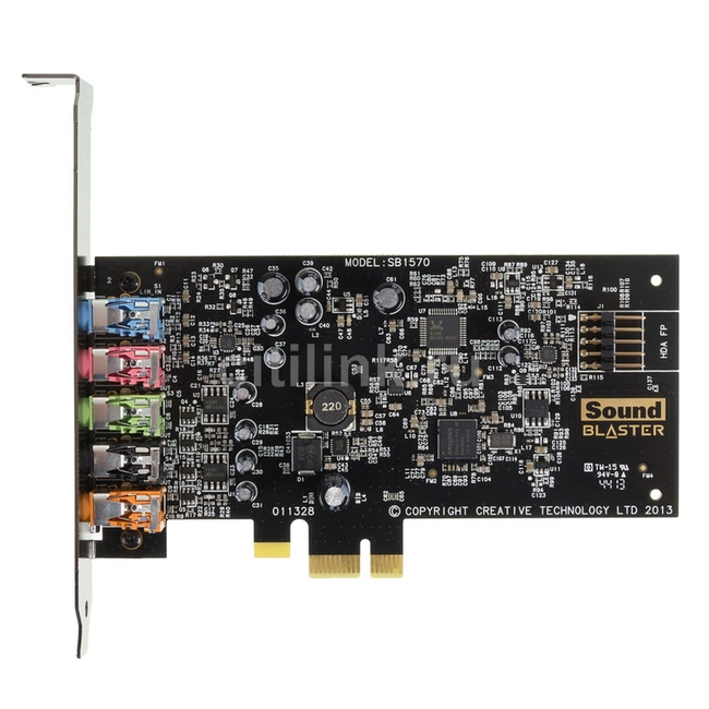 Звуковые карты Creative PCI-E Audigy FX 5.1 Ret 70SB157000000