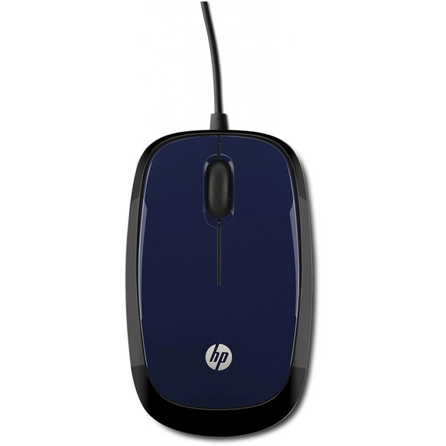 Мышь HP X1200 Wired Blue Mouse H6F00AA