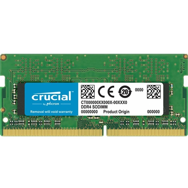 ОЗУ Crucial DDR4 4GB CT4G4SFS8213 (SO-DIMM, DDR4, 4 Гб, 2133 МГц)