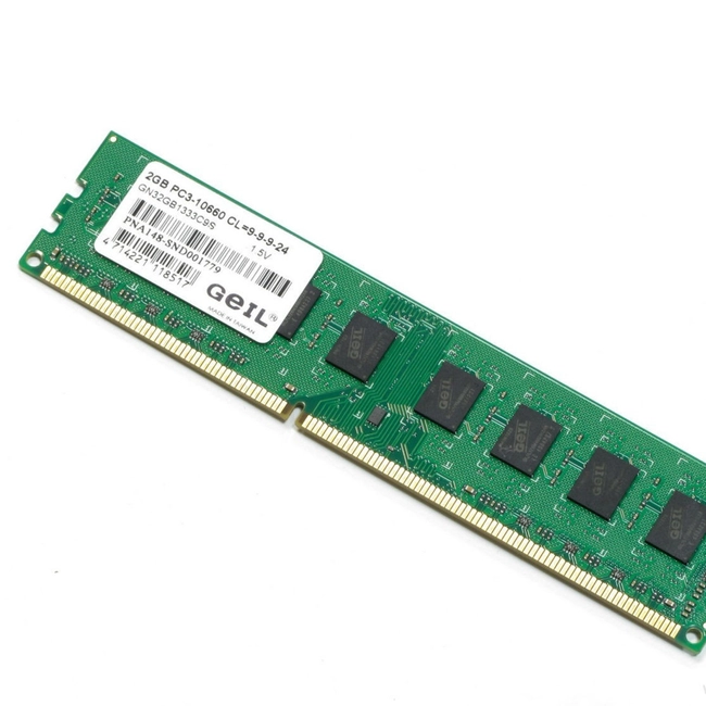 ОЗУ Geil DDR3 2GB GN32GB1333C9S (DIMM, DDR3, 2 Гб, 1333 МГц)