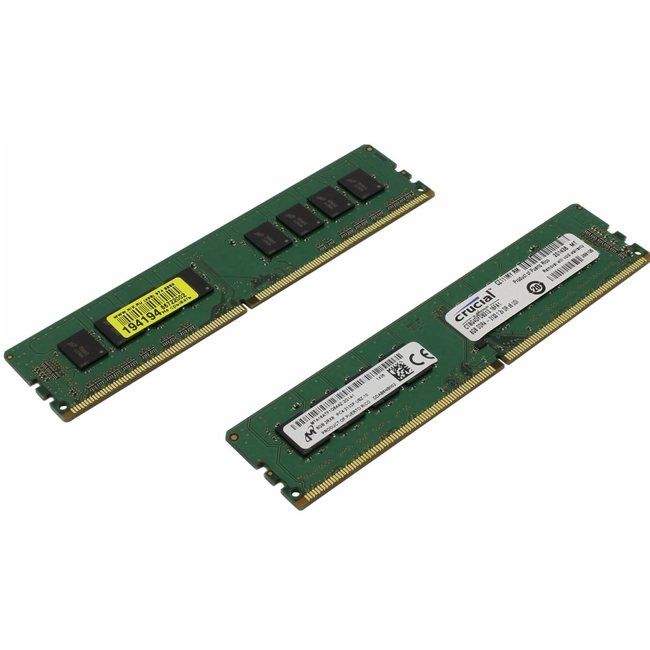 ОЗУ Crucial 16GB KIT (8Gbx2) DDR4 2133MHz Crucial PC4-17000 CT2K8G4DFD8213 (DIMM, DDR4, 16 Гб (2 х 8 Гб), 2133 МГц)