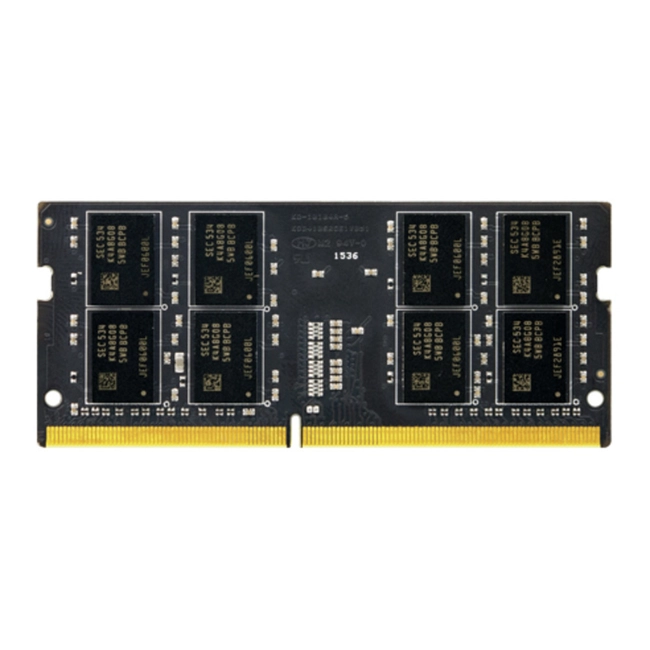 ОЗУ Team Group SODIMM DDR4 4GB TED44G2400C16-S01 (SO-DIMM, DDR4, 4 Гб, 2400 МГц)