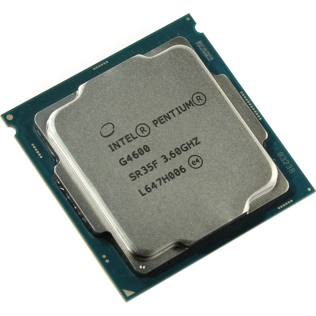 Процессор Intel Pentium Dual-Core G4600 (2, 3.6 ГГц, 3 МБ)