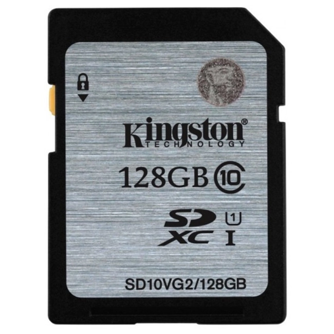 Флеш (Flash) карты Kingston SD10VG2/128GB (128 ГБ)