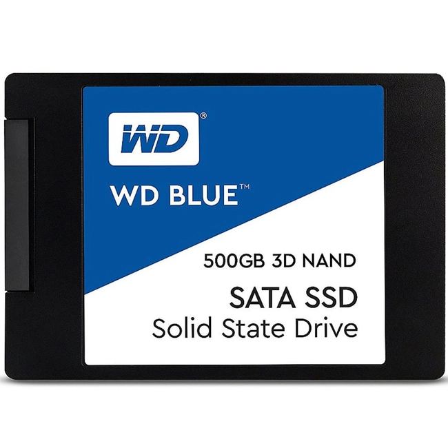 Внутренний жесткий диск Western Digital WDS500G2B0A (SSD (твердотельные), 500 ГБ, 2.5 дюйма, SATA)