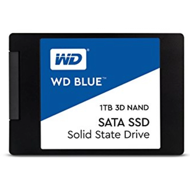 Внутренний жесткий диск Western Digital WDS100T2B0A (SSD (твердотельные), 1 ТБ, 2.5 дюйма, SATA)