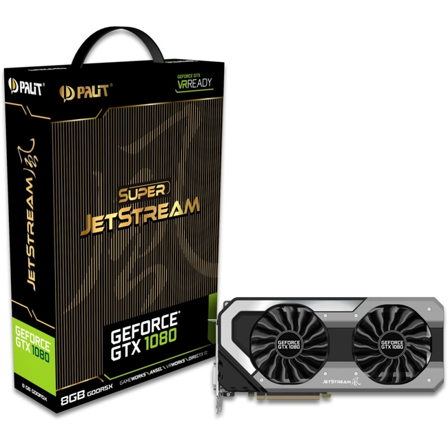 Видеокарта Palit GeForce GTX 1080 Super JetStream 4710636269035 (8 ГБ)