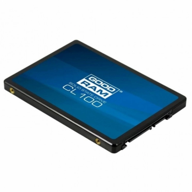 Внутренний жесткий диск GoodRam CL100 SSDPR-CL100-120 (SSD (твердотельные), 120 ГБ, 2.5 дюйма, SATA)