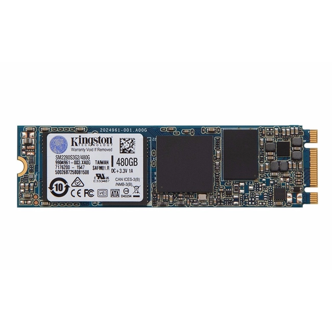 Внутренний жесткий диск Kingston SSDNow SM2280S3G2/480G (SSD (твердотельные), 480 ГБ, M.2, SATA)