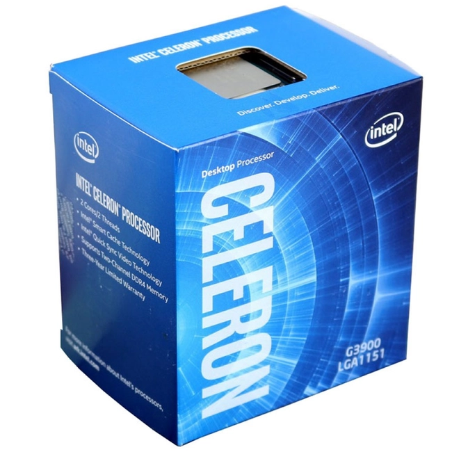 Процессор Intel Celeron G3900 Box BX80662G3900SR2HV (2, 2.8 ГГц, 2 МБ)