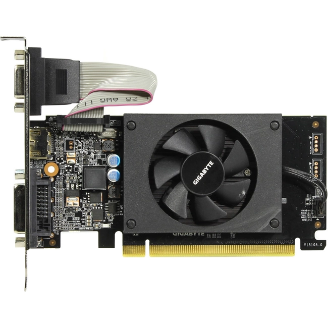 Видеокарта Gigabyte GeForce GT 710 GV-N710D3-1GL (1 ГБ)