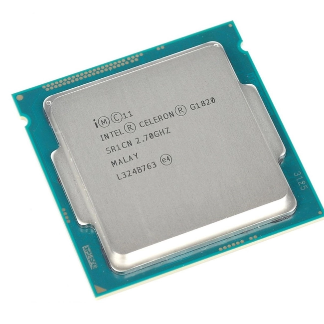Процессор Intel Celeron G1820 CM8064601483405SR1CN (2, 2.7 ГГц, 2 МБ, TRAY)