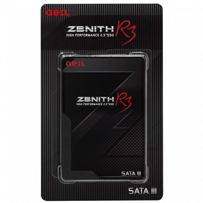 Внутренний жесткий диск Geil Zenith R3 series FD09DCDH (SSD (твердотельные), 128 ГБ, 2.5 дюйма, SATA)