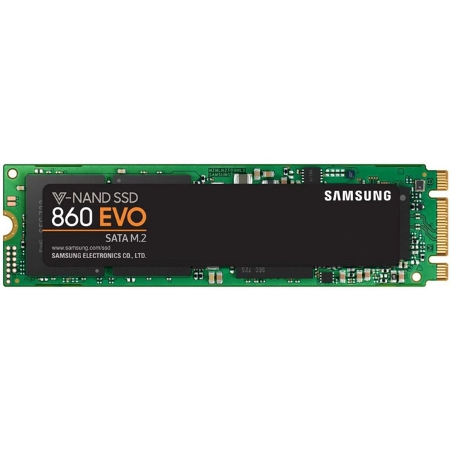 Внутренний жесткий диск Samsung 860 EVO MZ-N6E500BW (SSD (твердотельные), 500 ГБ, M.2, SATA)