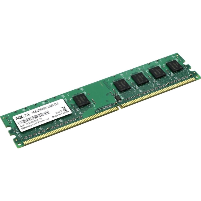 ОЗУ Foxline DIMM 2GB 800 DDR2 FL800D2U50-2G, FL800D2U6-2G, FL800D2U5-2G (DIMM, DDR2, 2 Гб, 800 МГц)