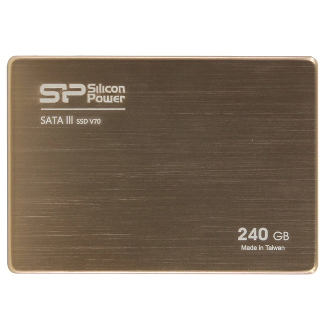 Внутренний жесткий диск Silicon Power V70 SP240GBSS3V70S25 (SSD (твердотельные), 240 ГБ, 2.5 дюйма, SATA)
