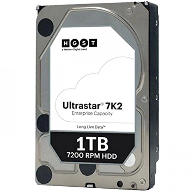 Внутренний жесткий диск HGST Ultrastar 7K2 HUS722T1TALA604 (HDD (классические), 1 ТБ, 3.5 дюйма, SATA)