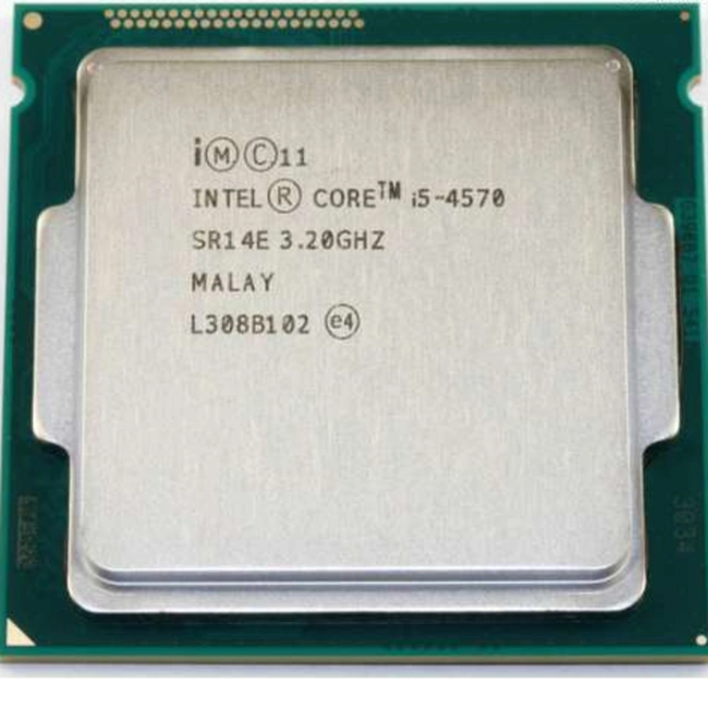 Процессор Intel Core i5-4570 tray CM8064601464707SR14E (4, 3.2 ГГц, 6 МБ)