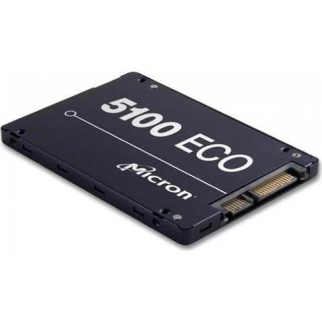 Внутренний жесткий диск Crucial 5100ECO MTFDDAK3T8TBY-1AR1ZABYY (SSD (твердотельные), 3.8 ТБ, 2.5 дюйма, SATA)