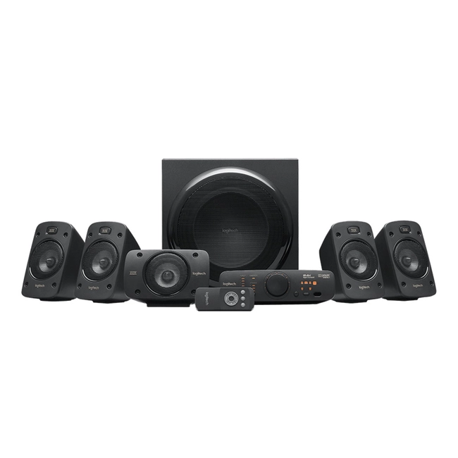 Компьютерные колонки Logitech Z906 THX Surround Sound 5.1 Speakers - BLACK - 3.5 MM 980-000468 (Черный)
