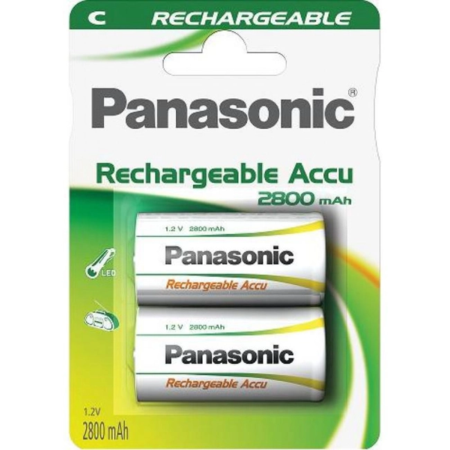 Батарейка Panasonic Ready to Use 2800 mAh/2B HHR-2SRE/2B
