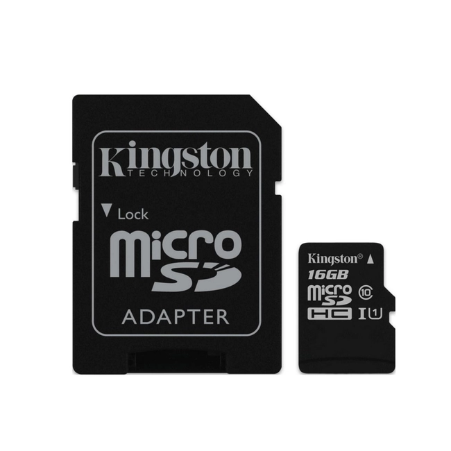 Флеш (Flash) карты Kingston microSD 16GB KC-C3516-8F2 (16 ГБ)