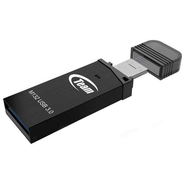 USB флешка (Flash) Team Group USB Flash M132 32GB Black TM13232GB01 (32 ГБ)