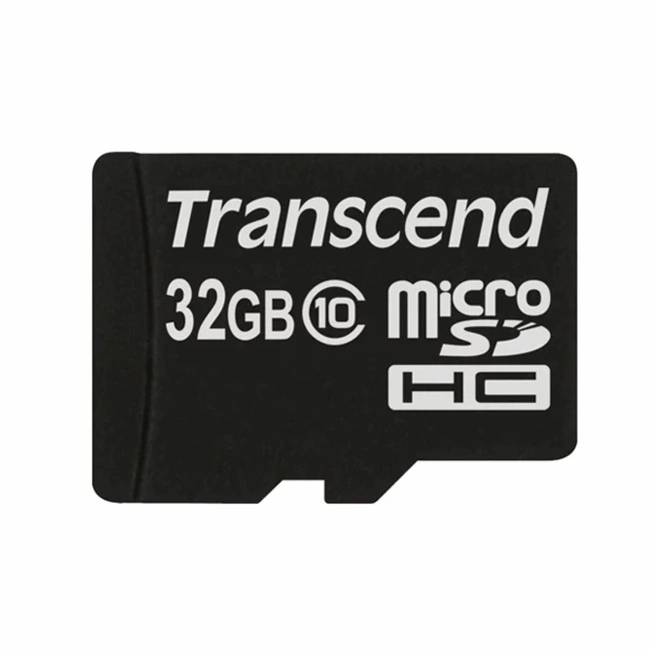 Флеш (Flash) карты Transcend Карта памяти MicroSD 32GB Class 10 TS32GUSDC10 (32 ГБ)