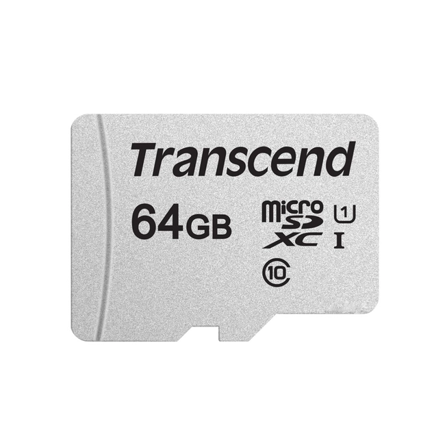 Флеш (Flash) карты Transcend MicroSD 64GB Class 10 U1 TS64GUSD300S (64 ГБ)